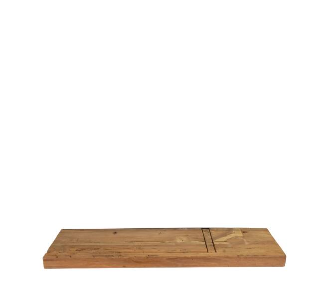 Shelf teak wood 78x28x3cm