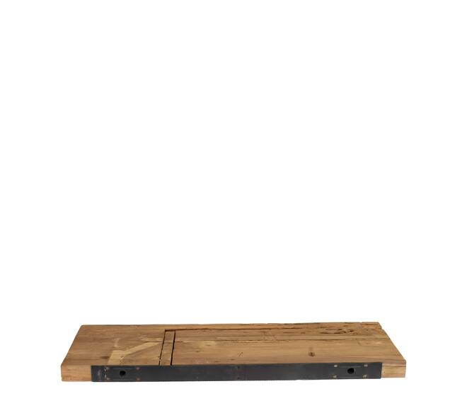 Shelf teak wood 78x28x3cm
