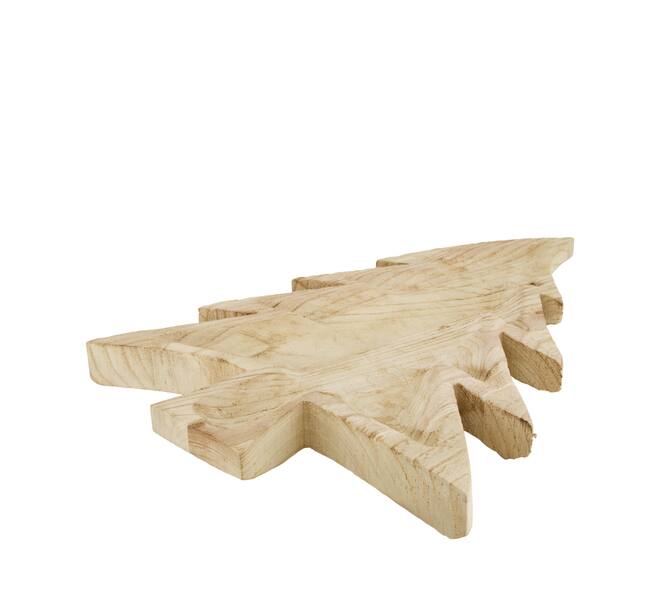 Tray tree paulownia wood 58x37x4cm - Natural