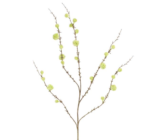 Branch branch moss ball artificial 119x21x5cm - Green