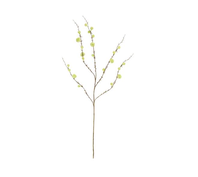 Branch branch moss ball artificial 119x21x5cm - Green