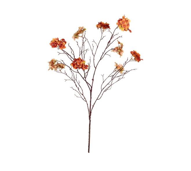 Branch hydrangea artificial 102x40x10cm