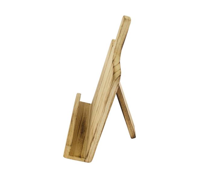 Magazine holder paulownia wood 38x25x8cm - Natural