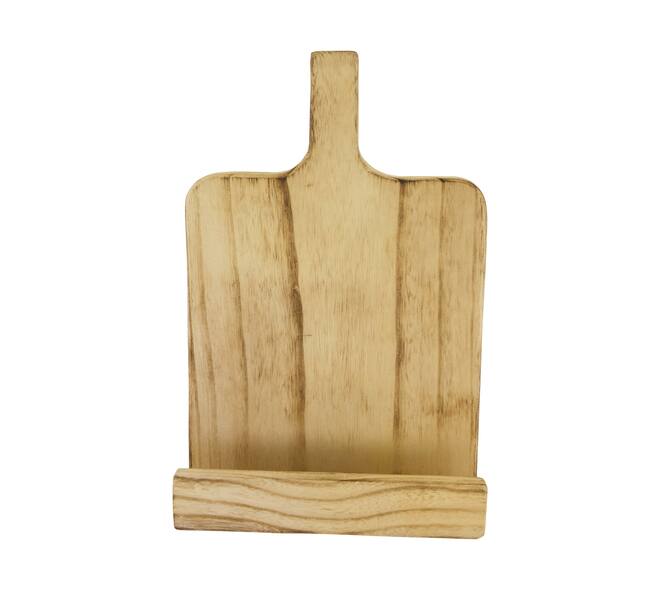 Magazine holder paulownia wood 38x25x8cm - Natural