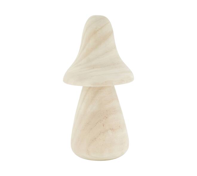 Mushroom paulownia wood 12x12x23cm