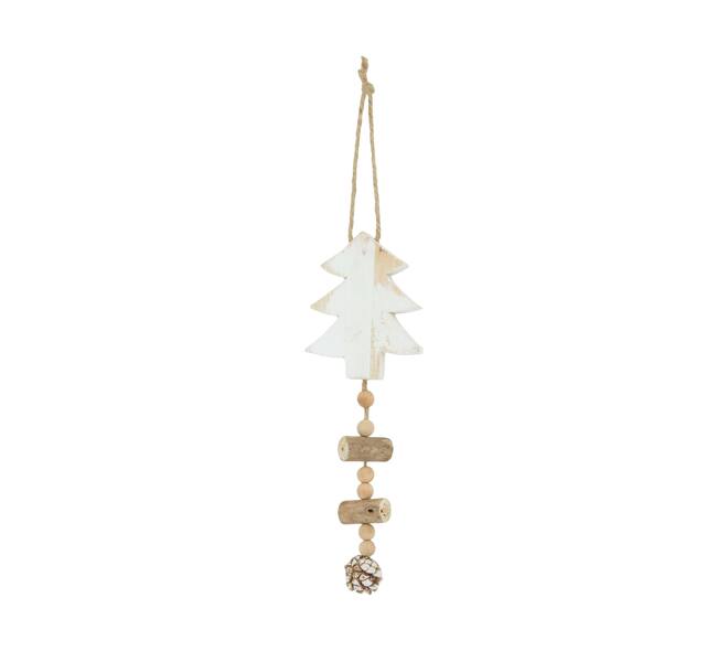 Hanger tree historic wood 9.5x1.5x28cm