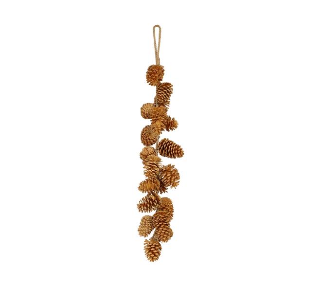 Hanger pinecone 20x14x90cm