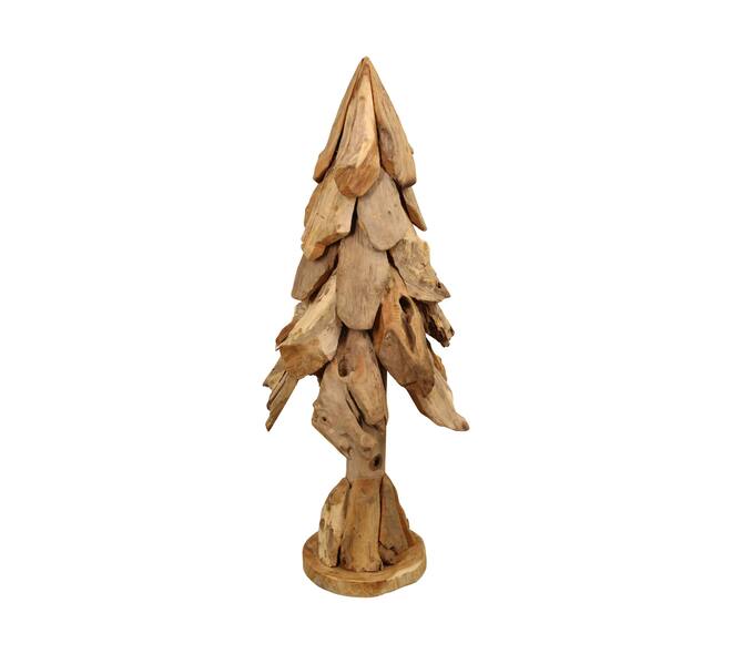 Tree erosion wood 46x46x118cm - Natural