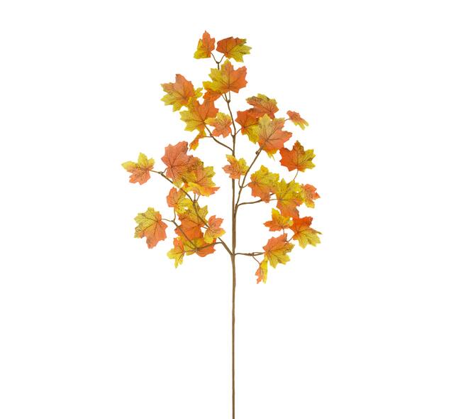 Branch maple leaf artificial 77x30x5cm