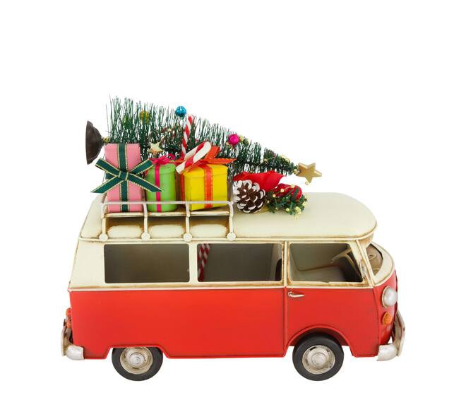 Figurine van tree metal 28x14x20cm