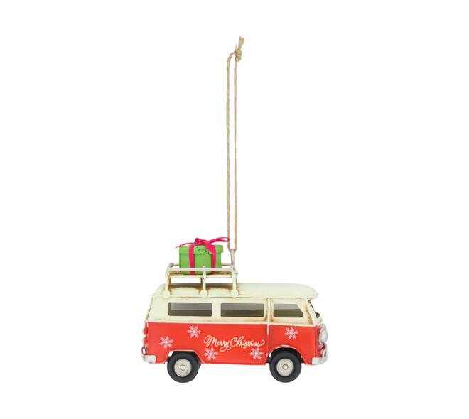 Hanger van metal 11x5x8cm - Red