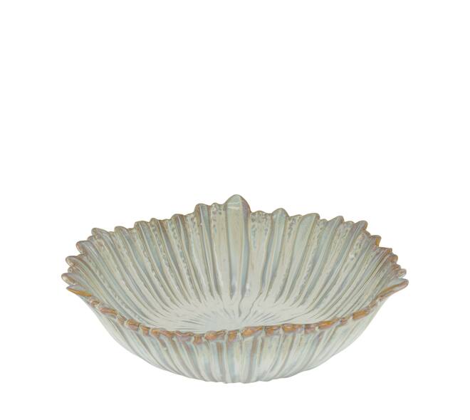 Bowl ceramic 28x28x9cm - White