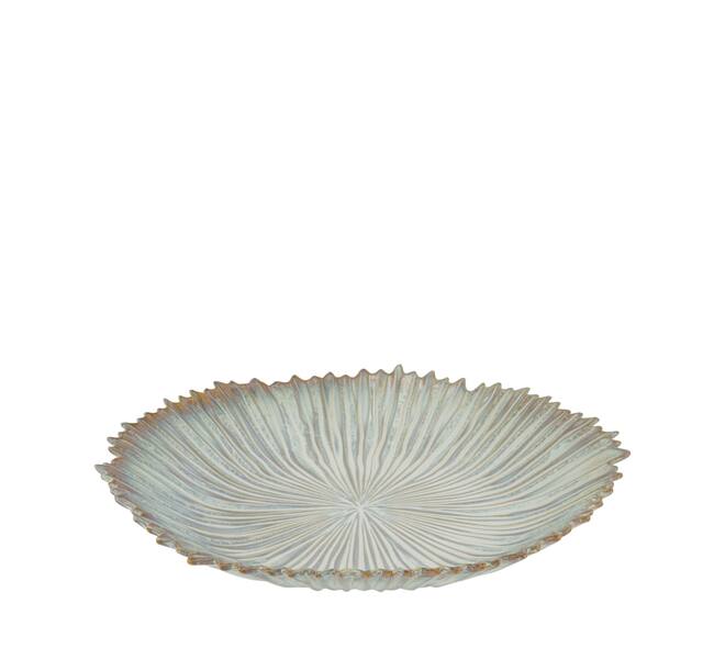 Bowl ceramic 41.5x40x8cm - White