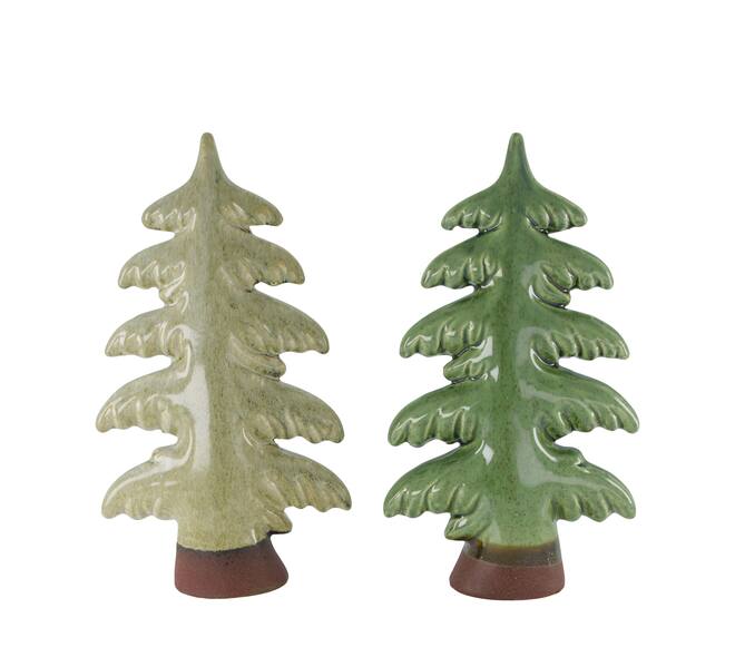 Statue tree ceramic 17x6.5x28.5cm C/2