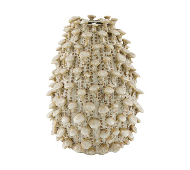 Vase mushroom ceramic 25x25x35cm