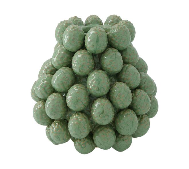 Vase pinecone ceramic 24x24x25cm