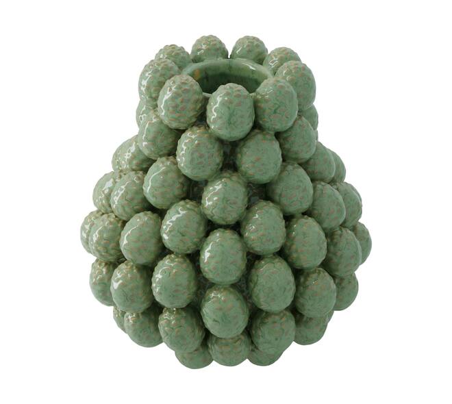 Vase pinecone ceramic 28x28x30cm