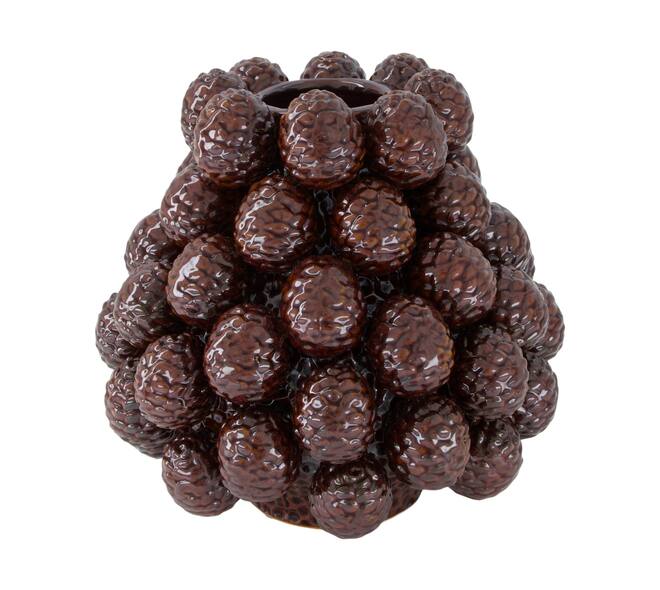 Vase pinecone ceramic 24x24x25cm