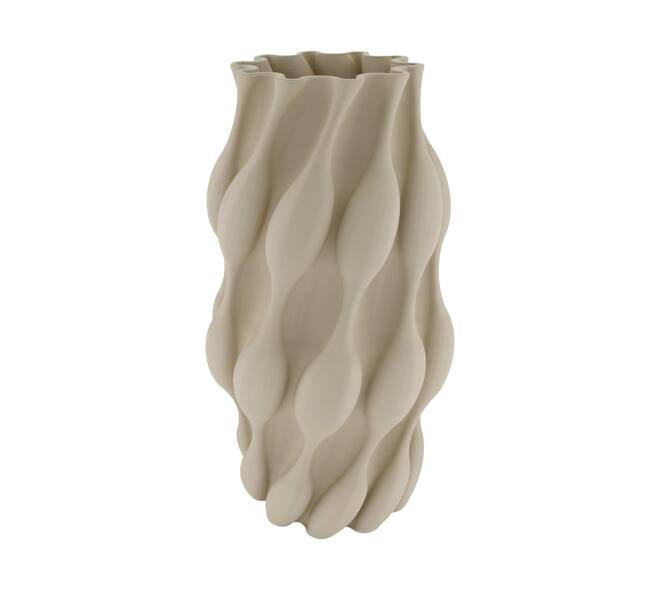 Vase 3D ceramic 21x21x40cm
