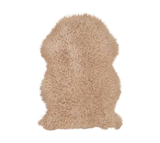 Skin faux fur polyester 60x90x5cm Grey