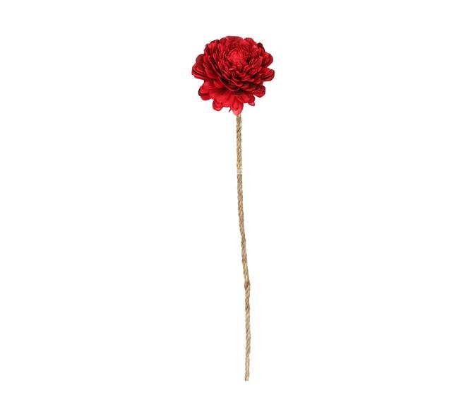 Fleur sola belli nature 70x12x12cm rouge