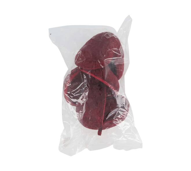 Buddha nut nature 30x20x11cm Red 3pc