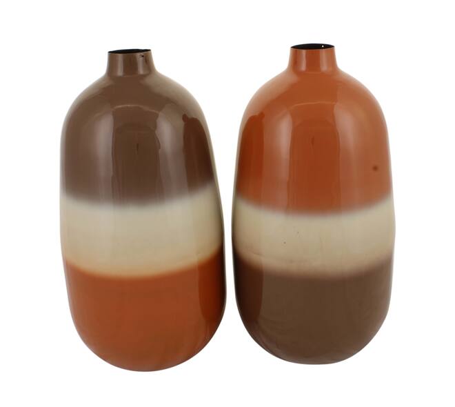 Bottle metal 23x23x45cm C/2