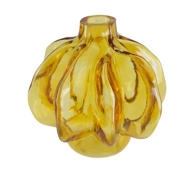 Bottle glass 16x16x17cm