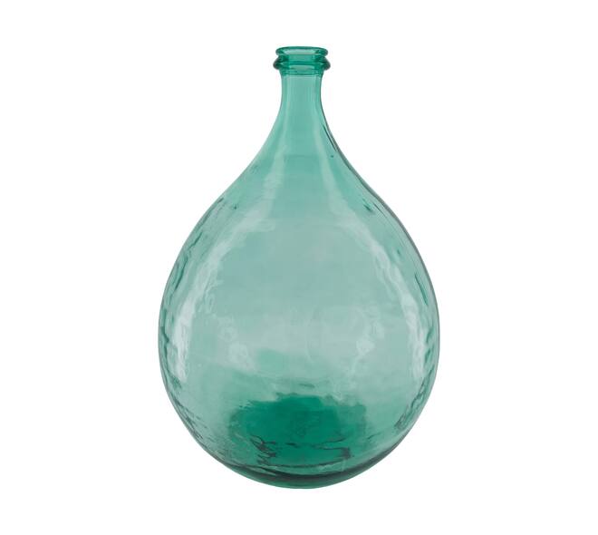 Bottle recycled glass 40x40x55cm - Transparent