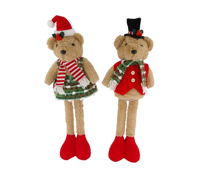 Figurine bear fabric 16x9x52cm A2 - Multi