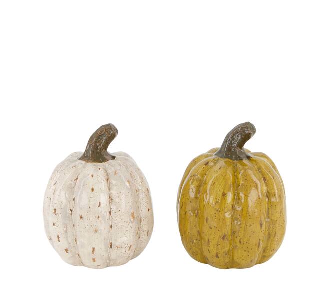 Pumpkin terracotta 9x9x12cm C/2