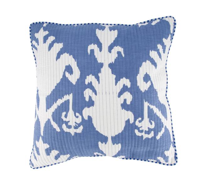 Cushion print quilted cotton 45x45x8cm