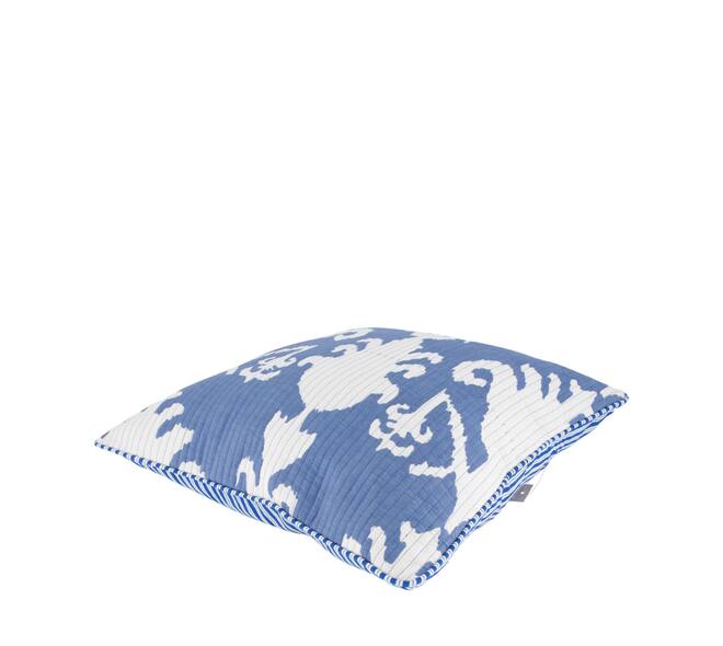 Cushion print quilted cotton 45x45x8cm