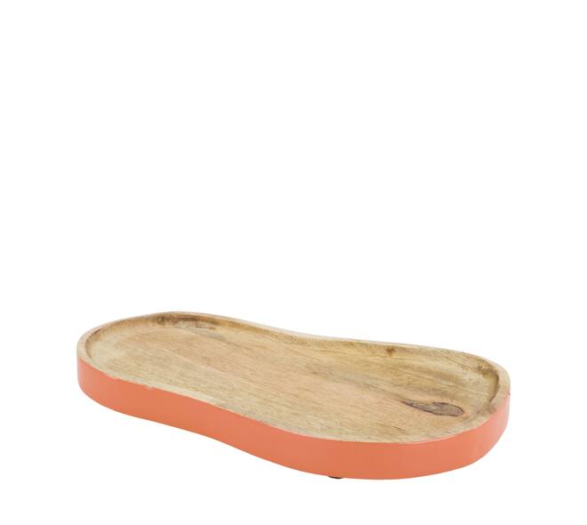 Tray organic mango wood 28x15x2.2cm