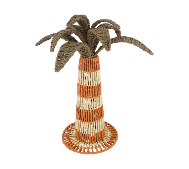 Palm tree paper rope 39x40x43cm KD
