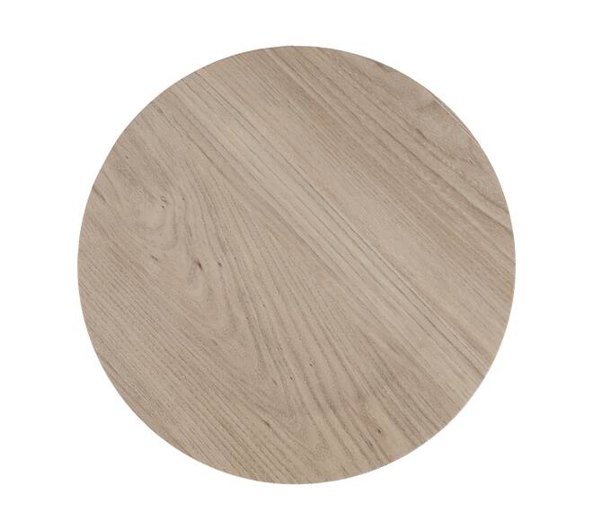 Plate round plastic 33x33x2cm