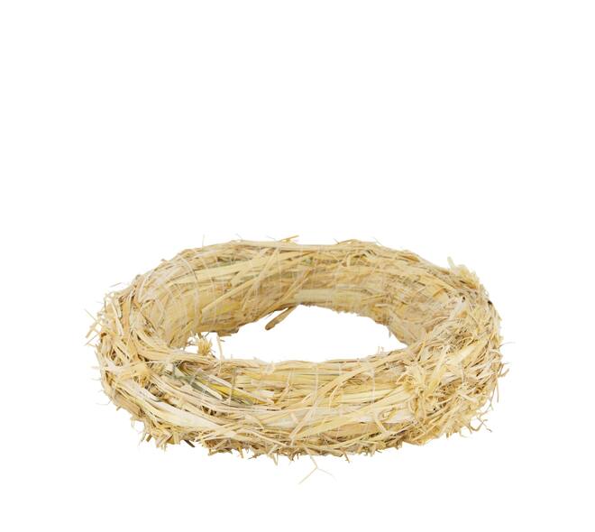 Couronne - Herbe - 20x20x4cm - Naturel