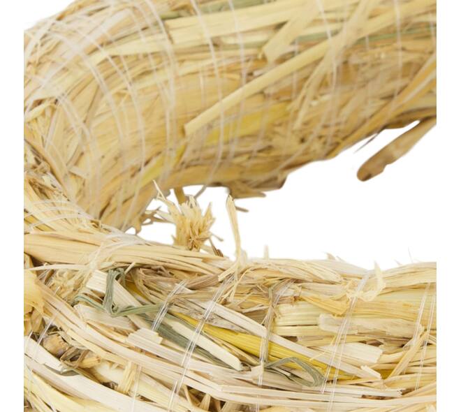 Couronne - Herbe - 20x20x4cm - Naturel