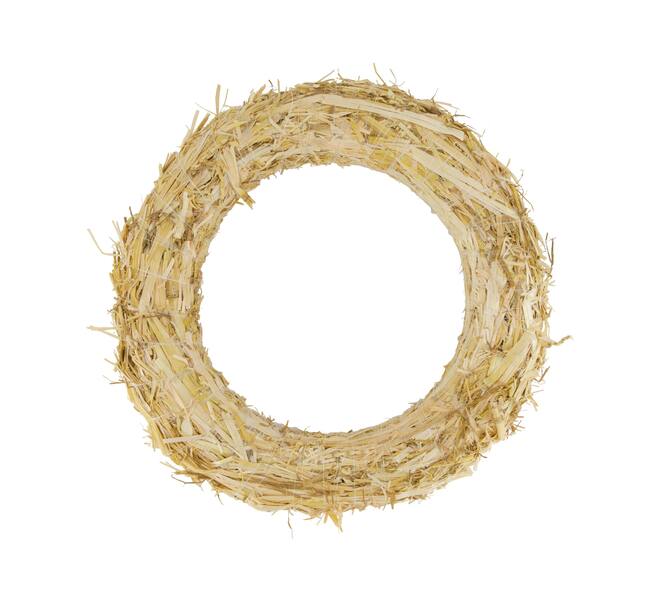 Couronne - Herbe - 30x30x5cm - Naturel