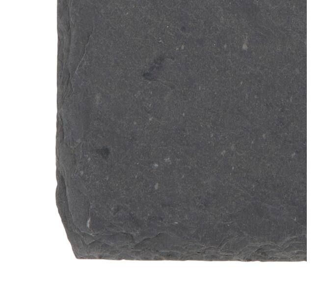 Plate square slate 15x15x0.5cm