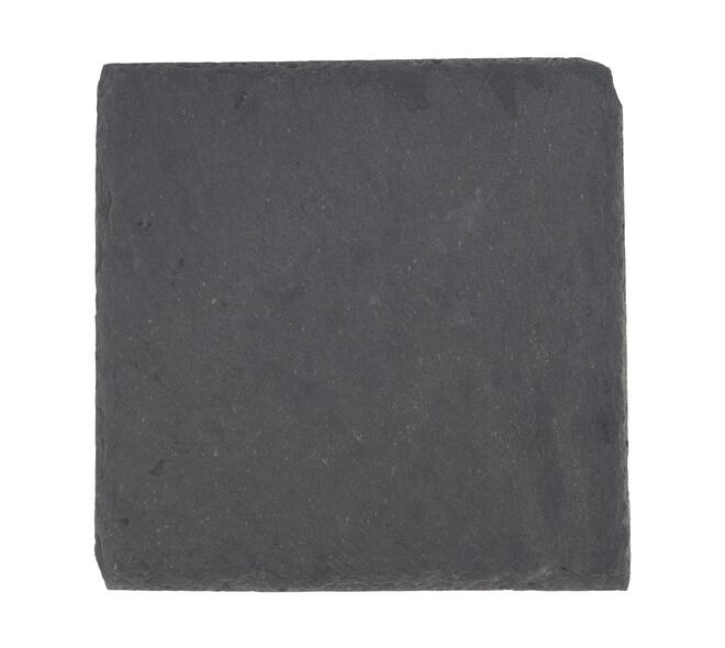 Plate square slate 15x15x0.5cm
