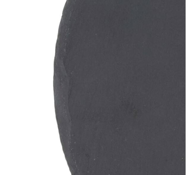 Plate round slate 30x30x1cm