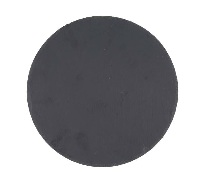 Plate round slate 30x30x1cm