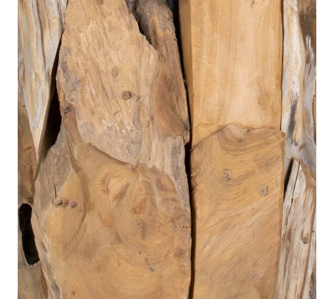 Planter erosion wood 50x50x120cm