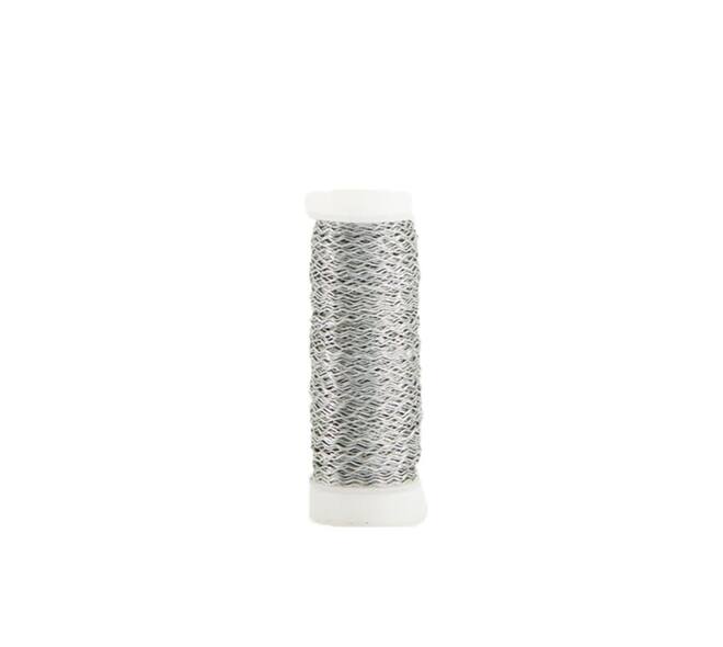 Bouillon effect wire 25gr - Silver