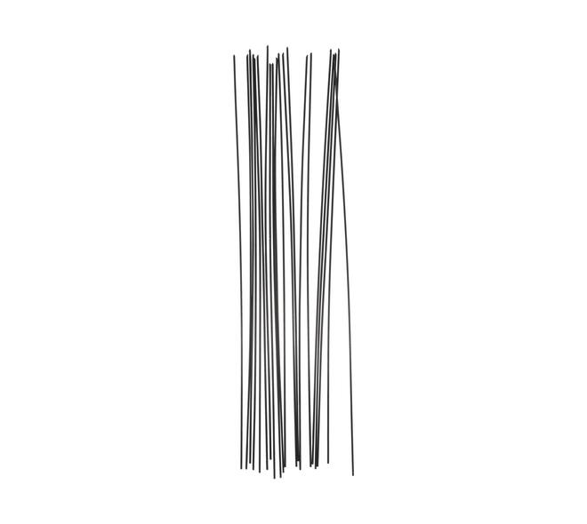 Wire metal 0.16x0.16x35cm 20pc - Green