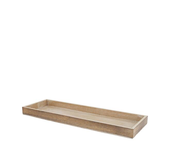 Tray rectangular mdf 42x14x3cm