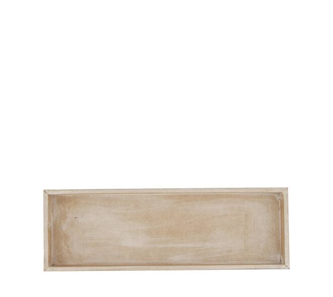 Tray rectangular mdf 42x14x3cm