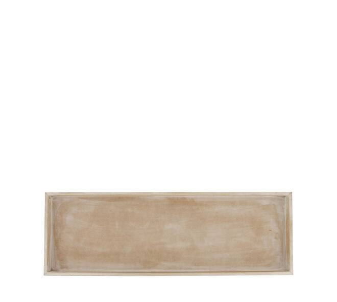 Plateau - Rectangulaire - MDF - 60x20x3cm - Gris