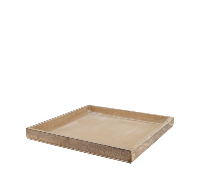 Tray square mdf 30x30x3cm